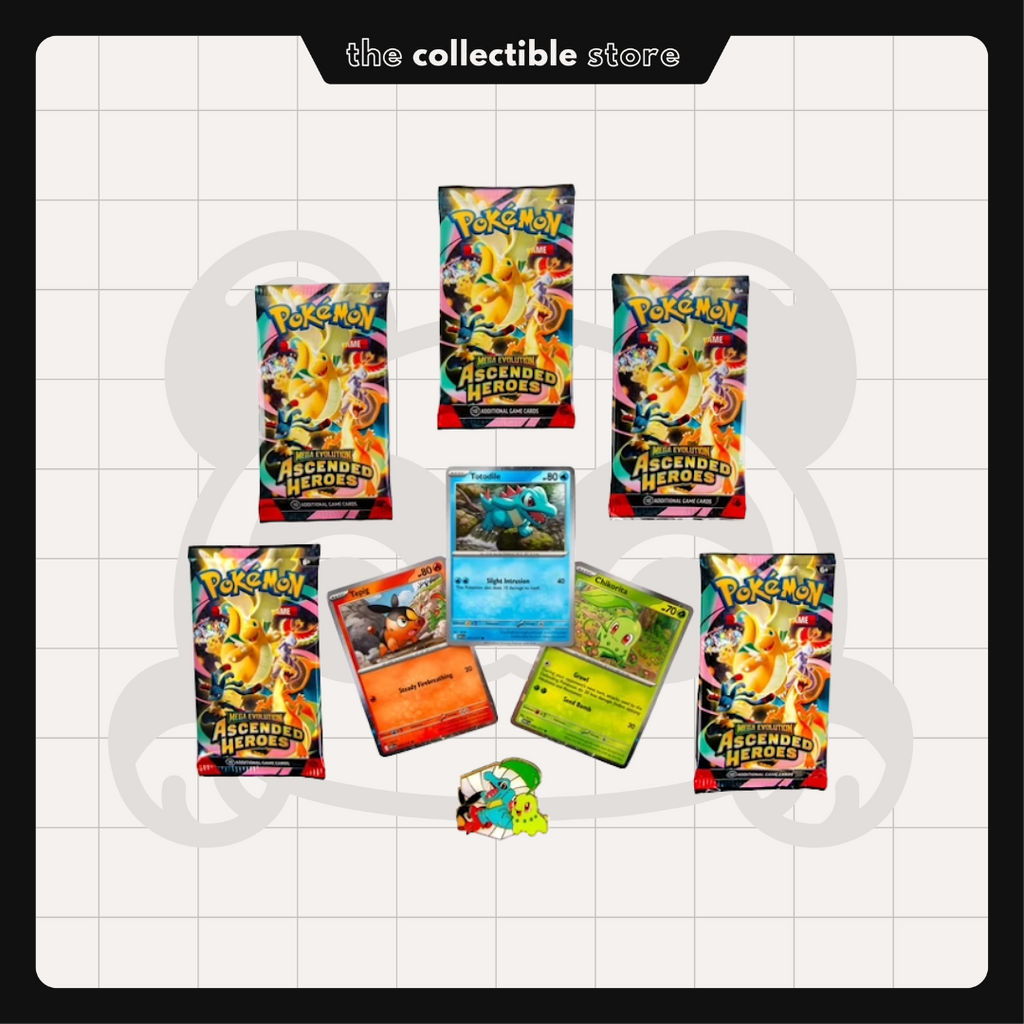 First Partners Deluxe - Pokemon TCG Ascended Heroes Pin Collection
