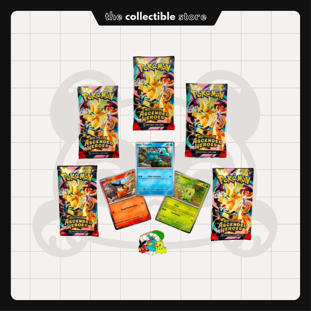 First Partners Deluxe - Pokemon TCG Ascended Heroes Pin Collection