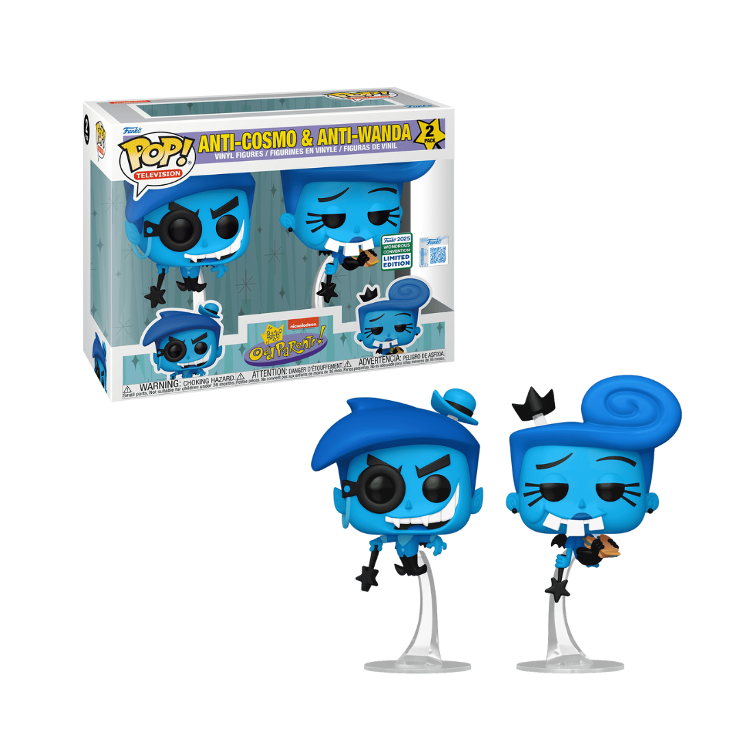 Funko 2-Pack The Fairly OddParents - Anti-Cosmo & Anti-Wanda 2025 Wondercon