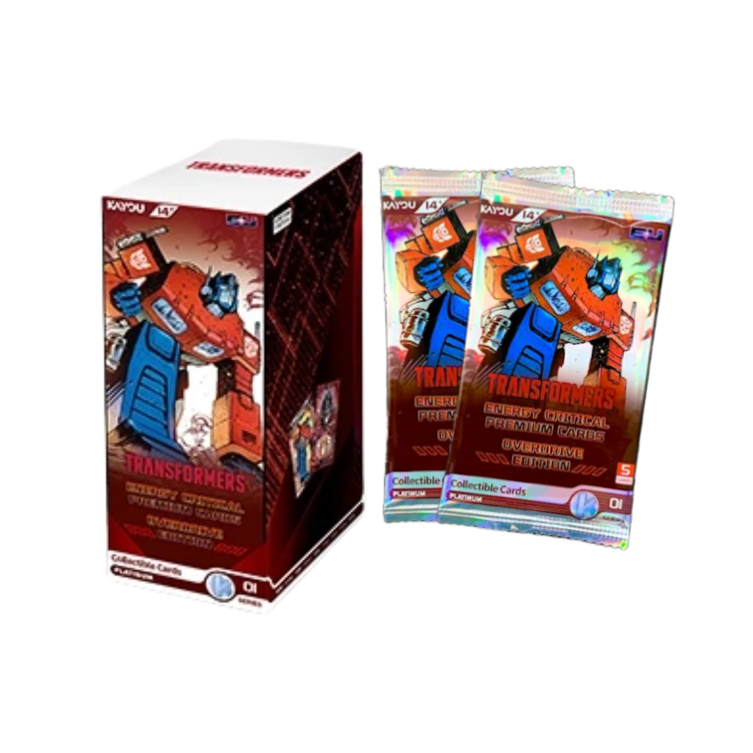 Transformers - Energy Critical Premium Edition Series 1 Collectible Cards EN - 9 Packs