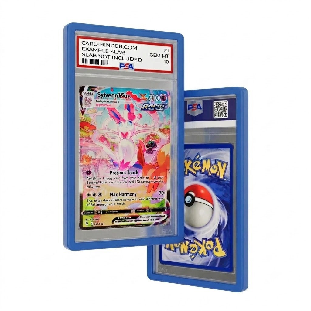 PSA Graded Slab Bumper (Blue) - Mugen