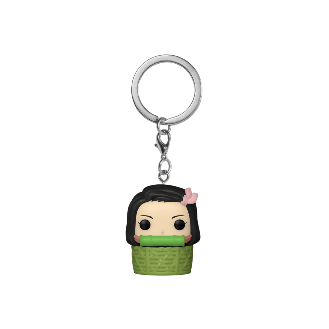 Funko Keychain Demon Slayer - Nezuko Kamado in Basket Hot Topic