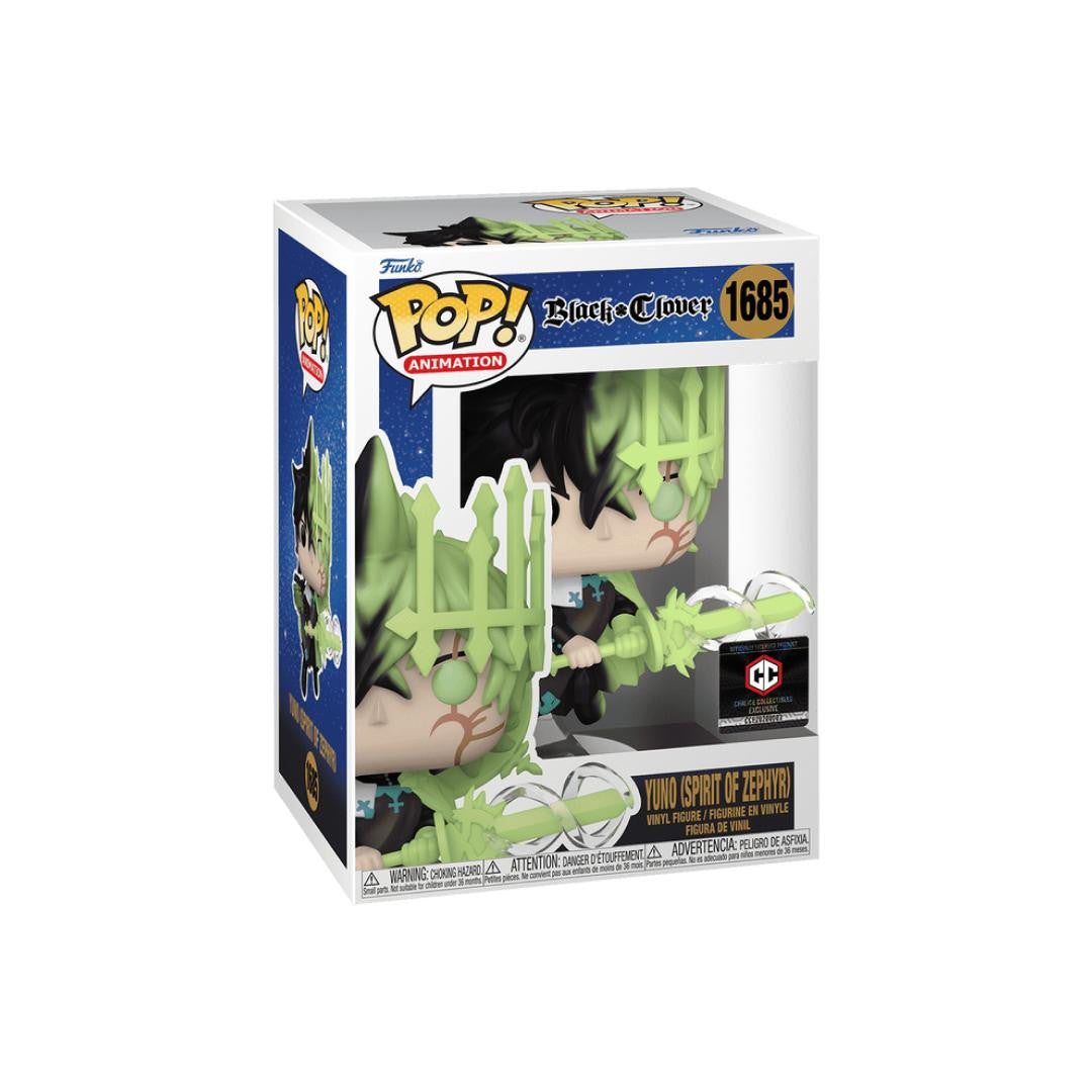 Funko Pop! Black Clover - Yuno (Spirit of Zephyr) #1685 (Chalice Collectibles)