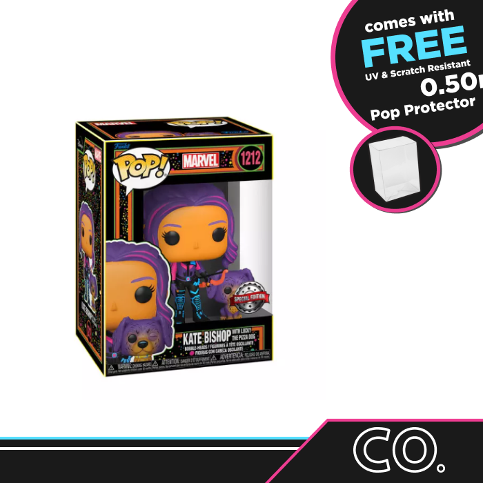 Funko Pop! Hawkeye - Kate Bishop #1212 Black Light Special Edition