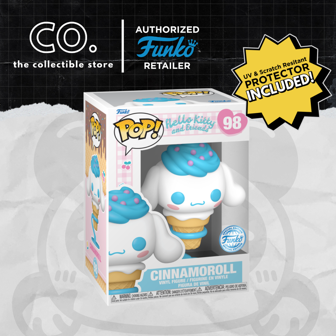 Funko Pop! Hello Kitty w/ Friends Cinnamoroll (Ice Cream Cone) #98 Special Edition with Protector