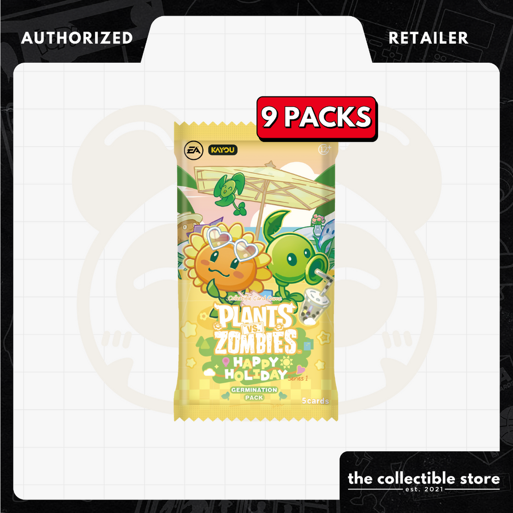 Plants Vs. Zombies - Happy Holiday Germination Series 1 EN 9 Packs