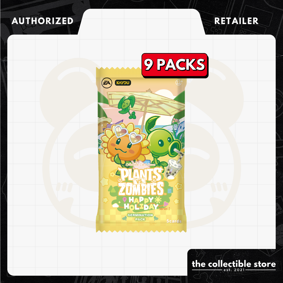 Plants Vs. Zombies - Happy Holiday Germination Series 1 EN 9 Packs