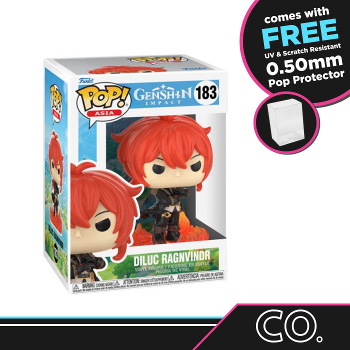 Funko Pop! Genshin Impact - Diluc Ragnvindr #183 Chinese Edition