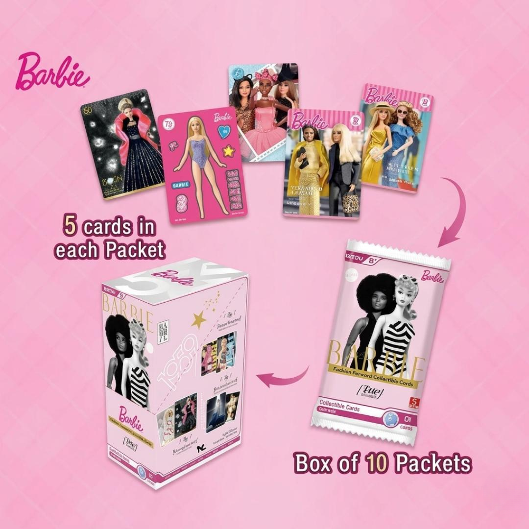 Barbie - Fantasy Unlimited Collectible Cards True Self Edition Series 1 (EN) [5 Packs] - Kayou (Officially Licensed Trading Cards)