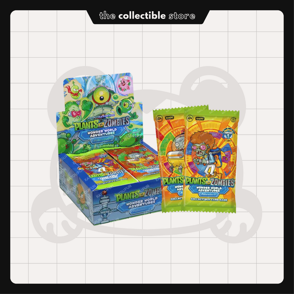 Plants Vs. Zombies - Wonder World Adventures Time Travel Quest Edition Series 1 (EN) - Kayou [Officially Licensed Trading Cards]