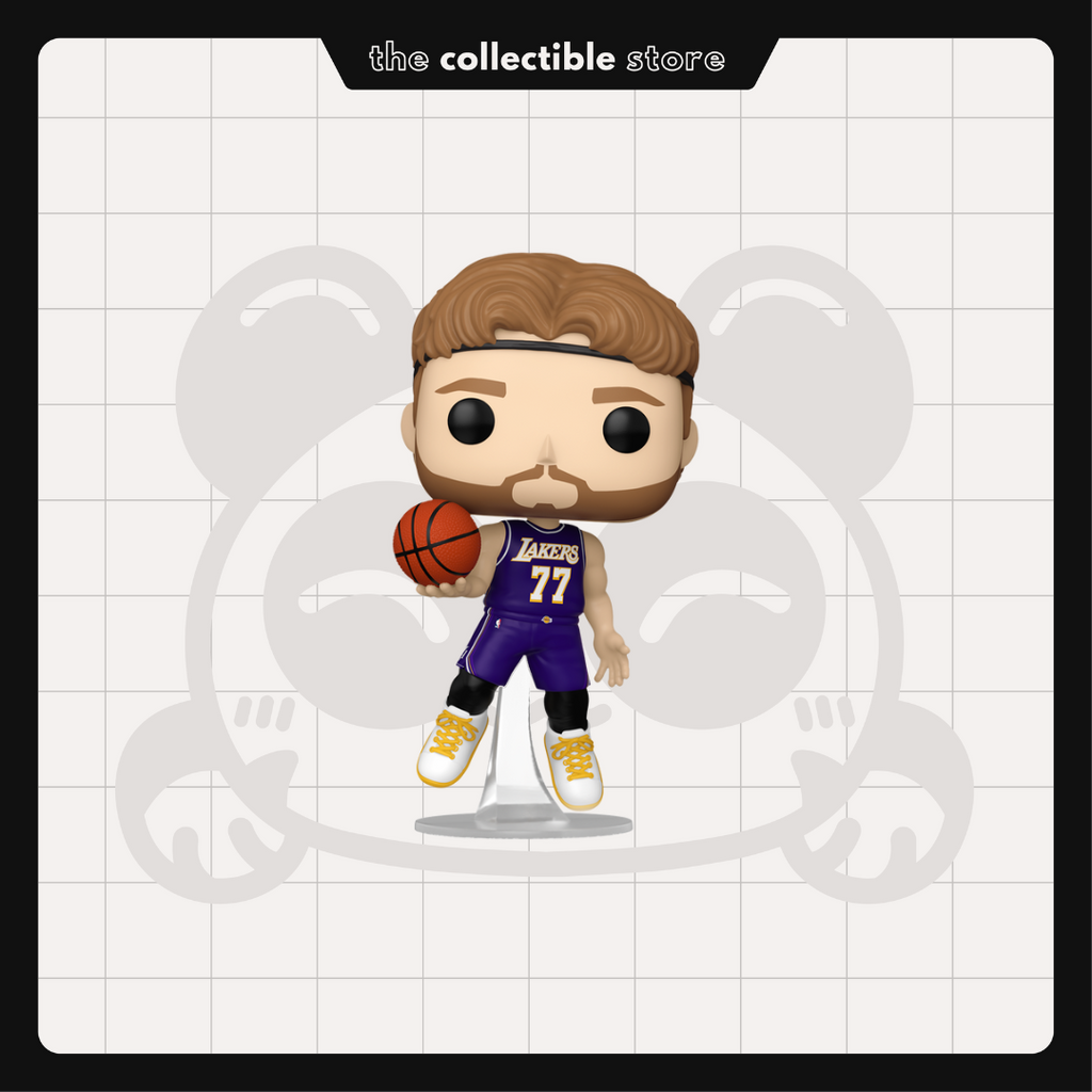 Funko Pop! Los Angeles Lakers - Luka Doncic (2025 Statement Edition) #221 Chalice Collectibles with Protector