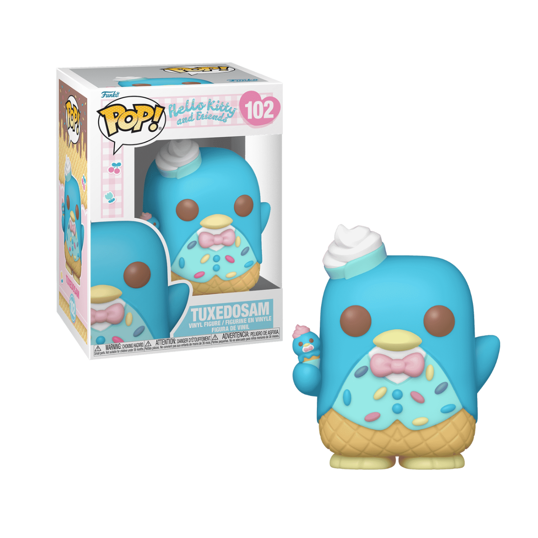 Funko Pop! Hello Kitty & Friends Tuxedosam w/ Ice Cream #102 with Protector