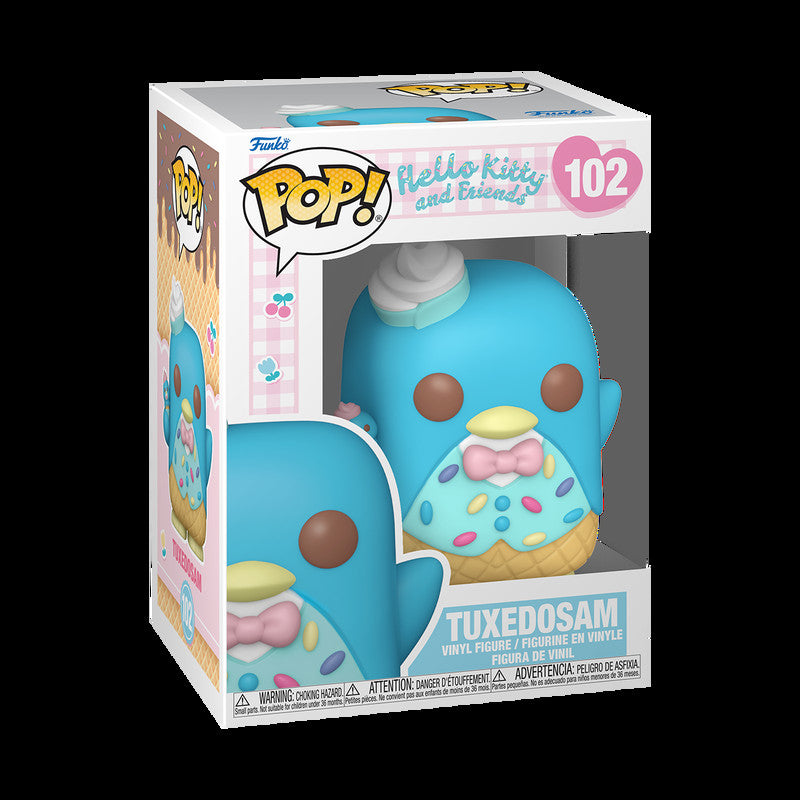 Funko Pop! Hello Kitty & Friends Tuxedosam w/ Ice Cream #102 with Protector