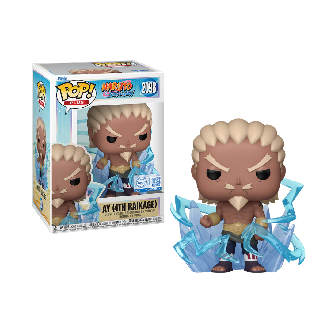 Funko Pop! (Plus) Naruto Shippuden - Ay (4th Raikage) #2098 Chalice Collectibles with Protector