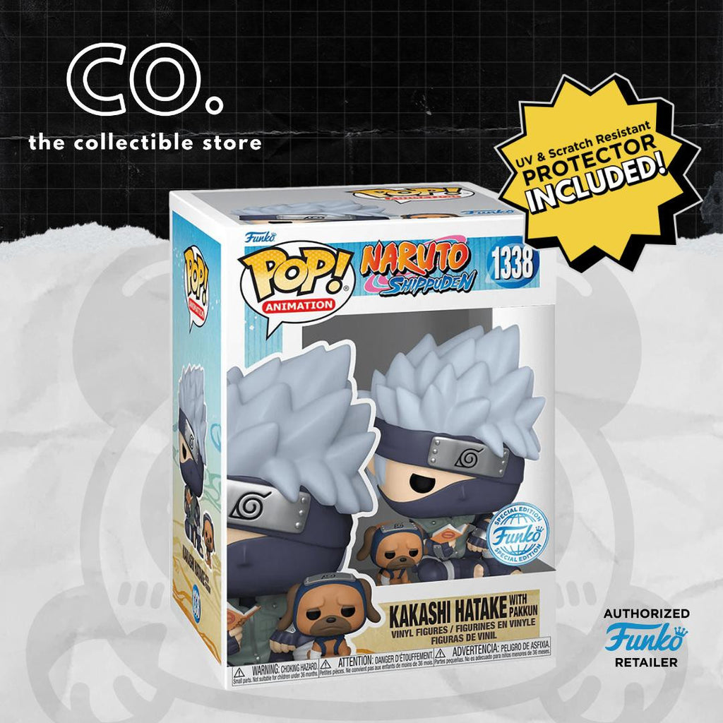 Funko Pop! Naruto Shippuden - Kakashi Hatake with Pakkun #1338 Special Edition