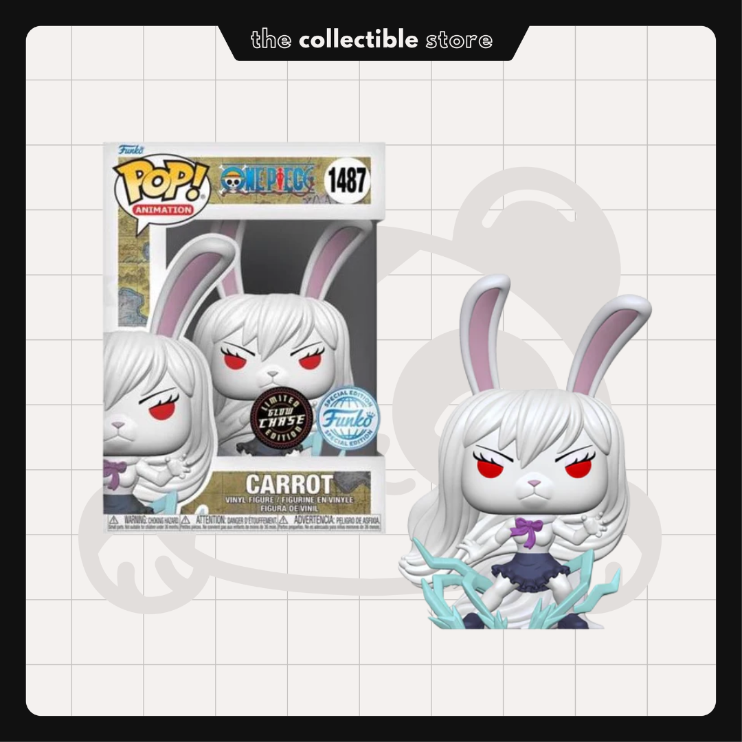 Funko Pop! One Piece - Carrot (Sulong) #1487 GITD Chase Special Edition with Protector