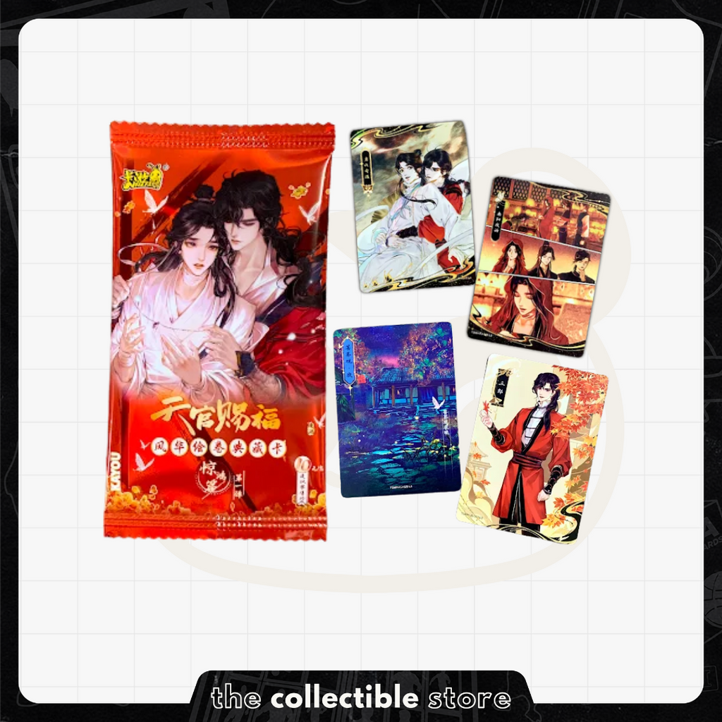 TGCF Heaven Official's Blessings - Elegant Scroll Collectible Cards Amazing Chapter Series 1 CN Sealed Box 18 Packs