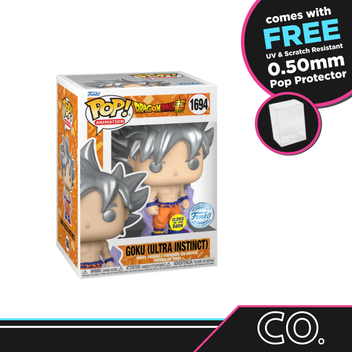 Funko Pop! Dragon Ball Super - Goku Ultra Instinct #1694 GITD Special Edition