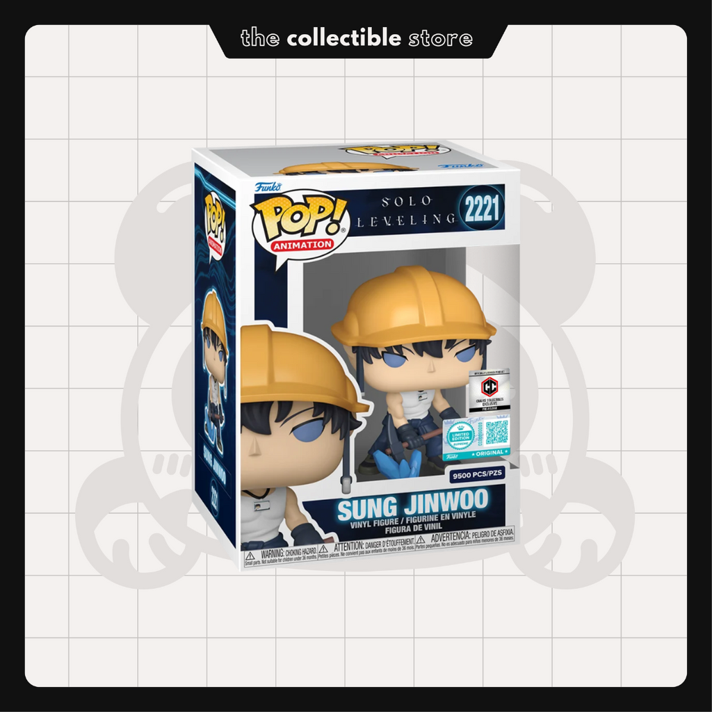 Funko Pop! Solo Leveling - Sung Jinwoo (Mining) #2221 Chalice Collectibles (Limited Edition Supreme 9500 pcs) with Protector