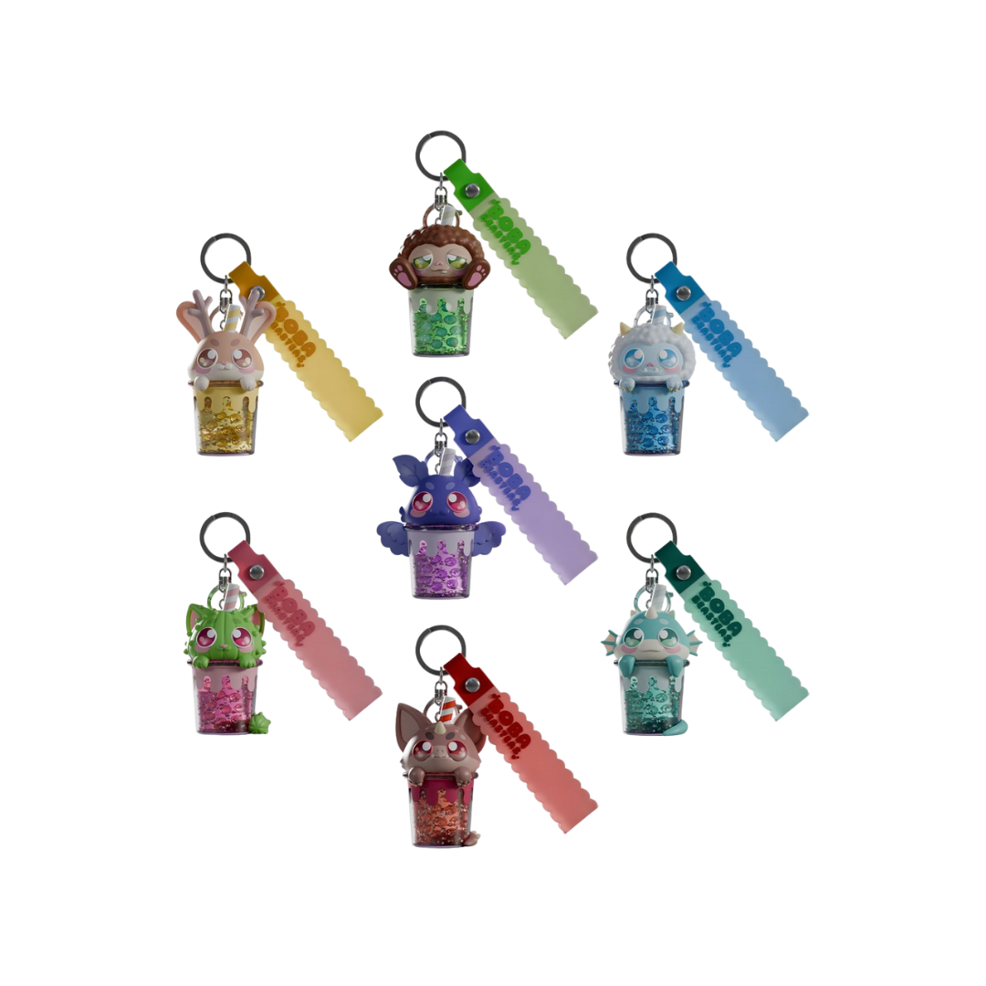Boba Beasteas - Blind Box Keychain - Kaleidos Creative