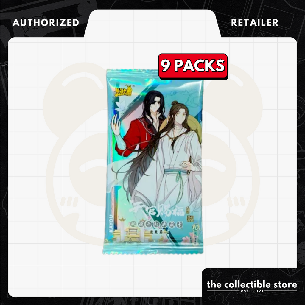 TGCF Heaven Official's Blessings - Peach Blossom Spring Lanterns Collectible Cards Flower Encounter Chapter Series 1 CN 9 Packs