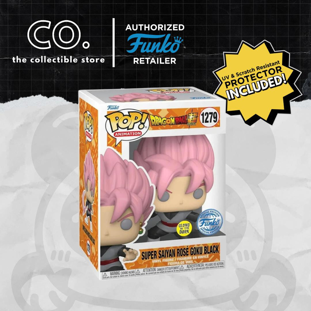 Funko Pop! Dragon Ball Z - Super Saiyan Rose Goku Black #1279 GITD Special Edition