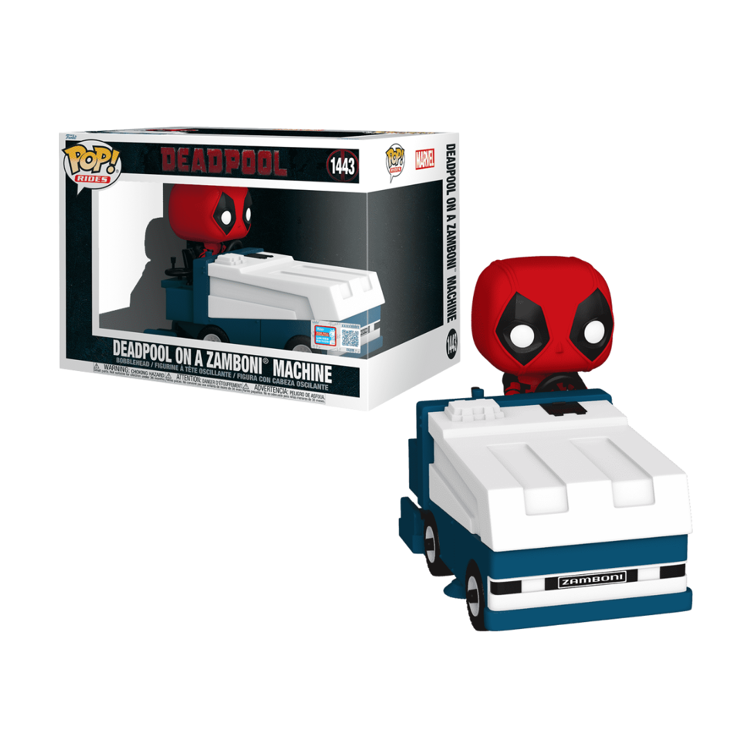 Funko Rides Deadpool - Deadpool on a Zamboni Machine #1443 Fall Convention