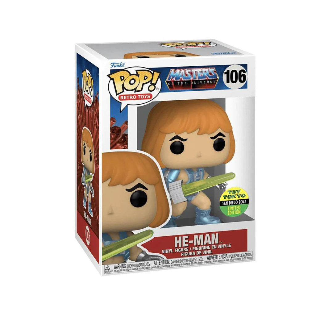 Funko Pop! Masters of the Universe - He-Man #106 San Diego 2022 Summer Convention