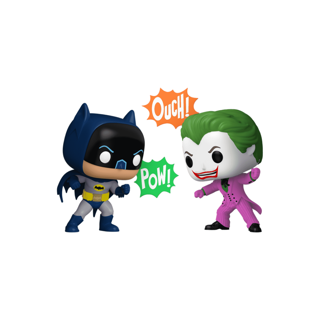 Funko Pop! 2-Pack DC - Batman & The Joker (1966) (Amazon)