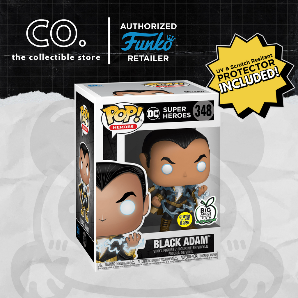 Funko Pop! Black Adam #348 (GITD) Big Apple with Protector