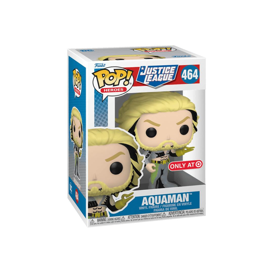 Funko Pop! Justice League Aquaman #464 Target with Protector