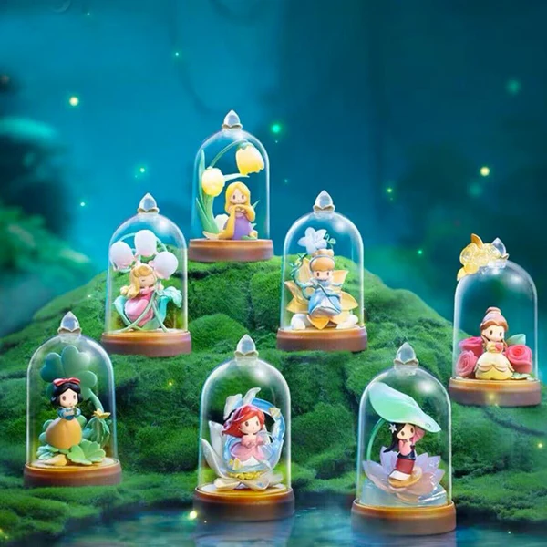 [D-baby] Disney Princess Flowers & Shadows Series Blind Box Figures (Single)