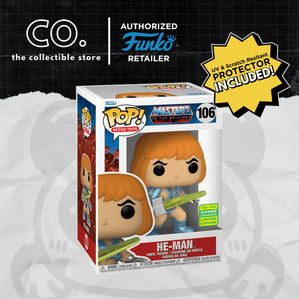 Funko Pop! Masters of the Universe - He-Man #106 San Diego 2022 Summer Convention