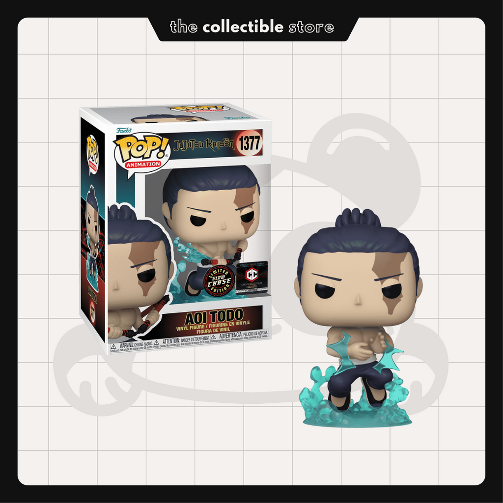 Funko Pop! Jujutsu Kaisen - Aoi Todo #1377 GITD Chase Chalice Collectibles