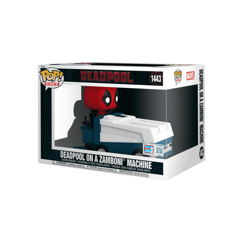 Funko Rides Deadpool - Deadpool on a Zamboni Machine #1443 Fall Convention