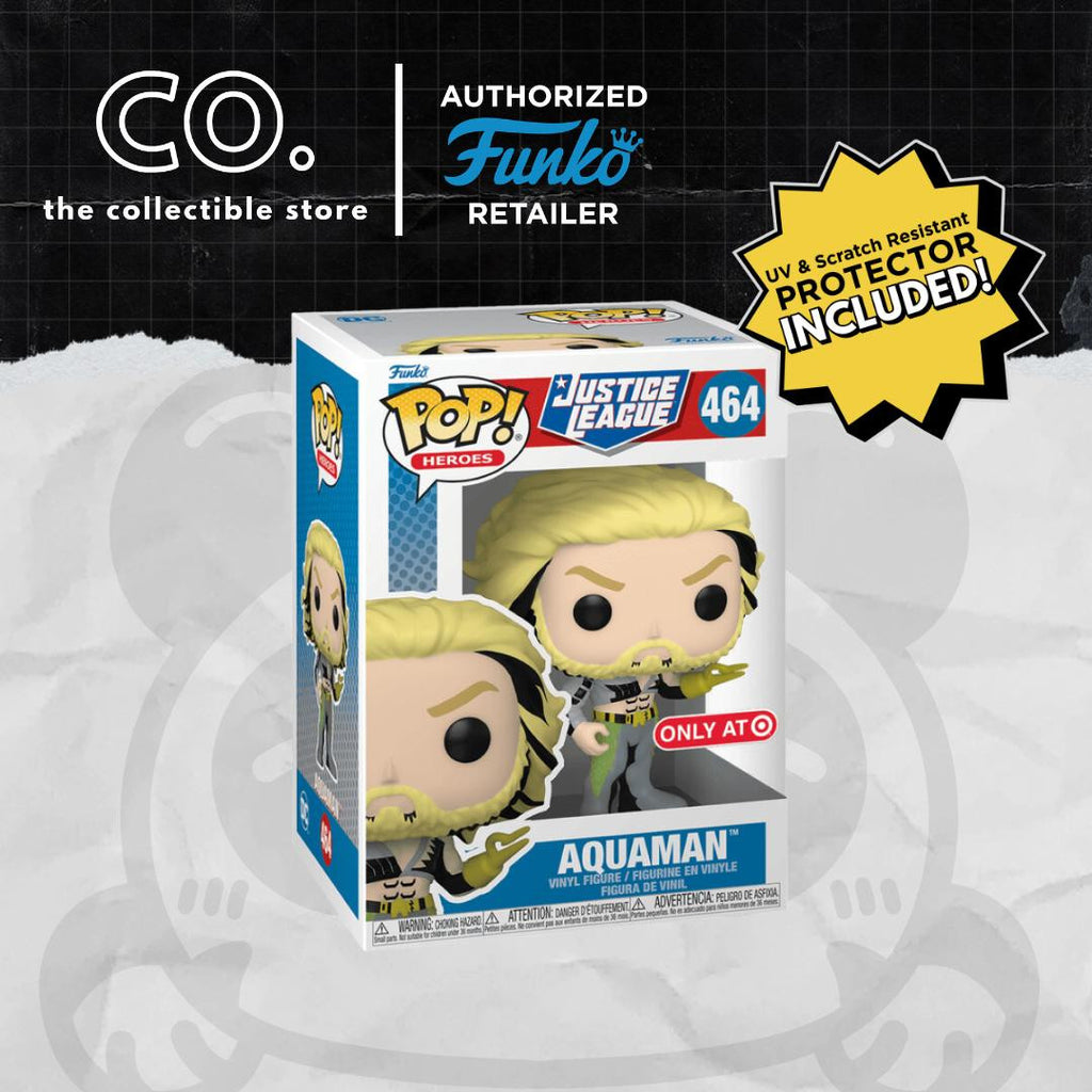 Funko Pop! Justice League Aquaman #464 Target with Protector
