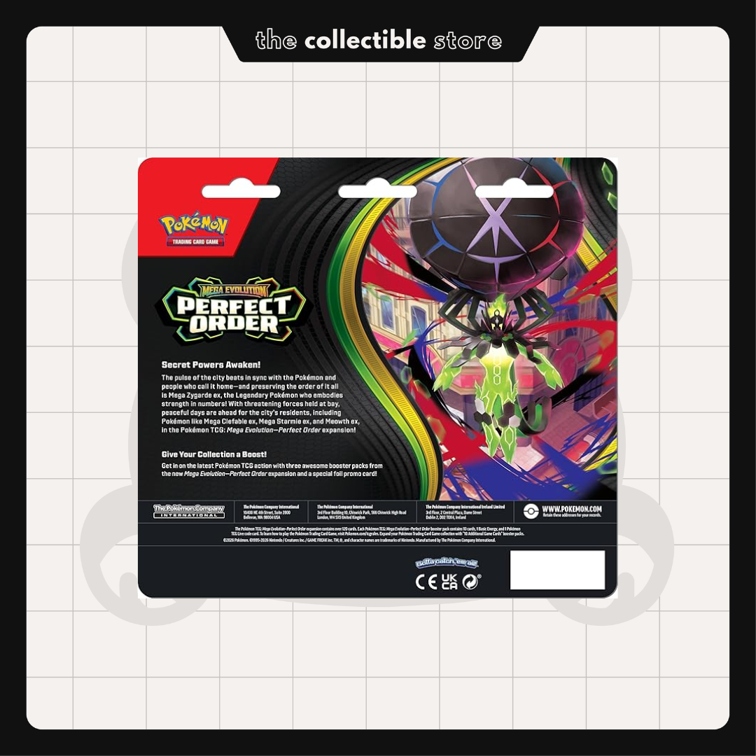 Perfect Order - Pokemon TCG 3 Pack Blister