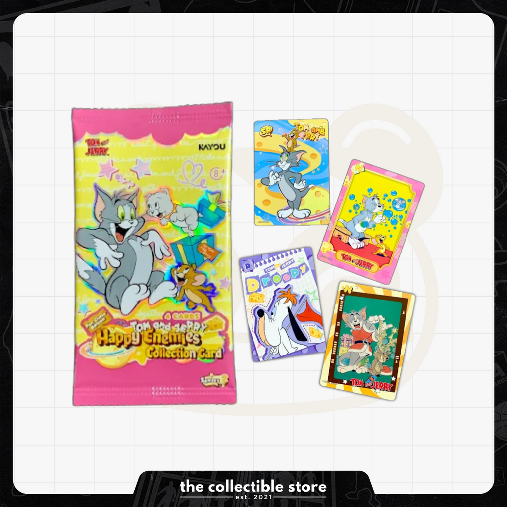 Tom and Jerry - Happy Enemies Collectible Cards Fun Chase Edition Series 2 EN 15 Packs