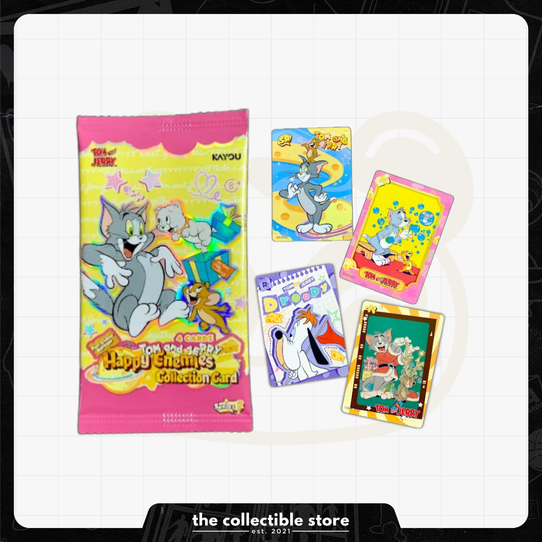 Tom and Jerry - Happy Enemies Collectible Cards Fun Chase Edition Series 2 EN 15 Packs