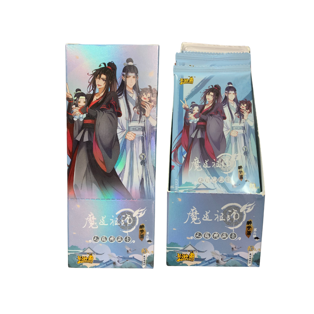 MDZS Grandmaster Of Diabolism Animation - Unrestrained Collection Card Dreamlike Edition Vol. 3 CN 5 Packs