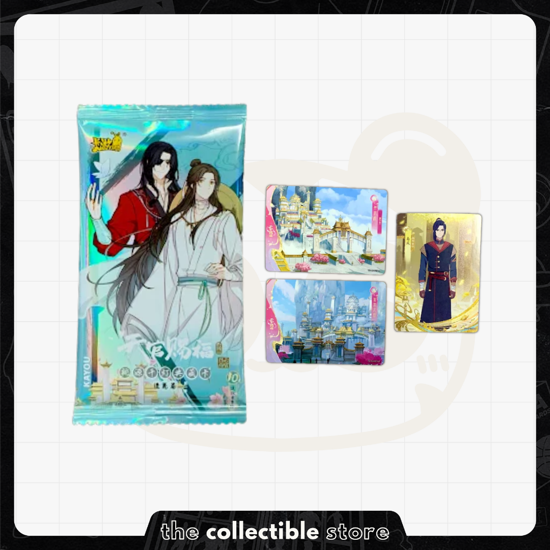 TGCF Heaven Official's Blessings - Peach Blossom Spring Lanterns Collectible Cards Flower Encounter Chapter Series 1 CN 9 Packs