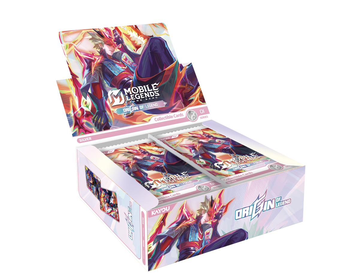 *PREORDER* [5 Box Bundle w/ Free Acrylic Stand] Kayou Mobile Legends: Bang Bang - Origin of Legend Collectible Cards Series 1 (EN)