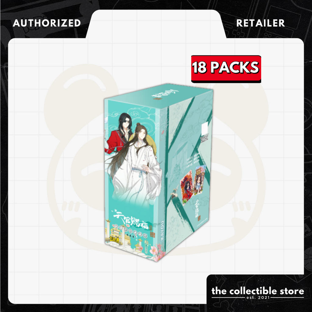 TGCF Heaven Official's Blessings - Peach Blossom Spring Lanterns Collectible Cards Flower Encounter Chapter Series 1 CN Sealed Box 18 Packs
