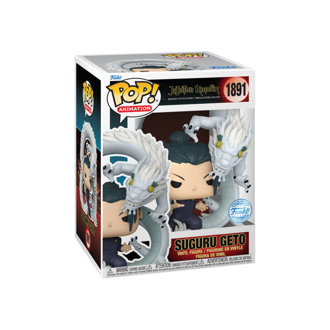 Funko Pop! Premium Jujutsu Kaisen - Suguru Geto w/ Dragon #1891 (Special Edition)