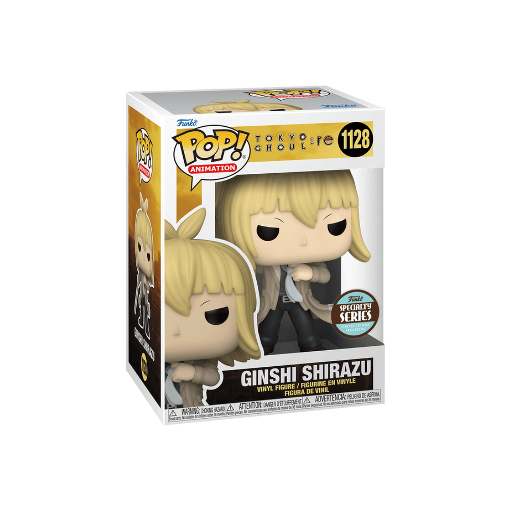 Funko Pop! Tokyo Ghoul:re - Ginshi Shirazu #1128 Specialty Series