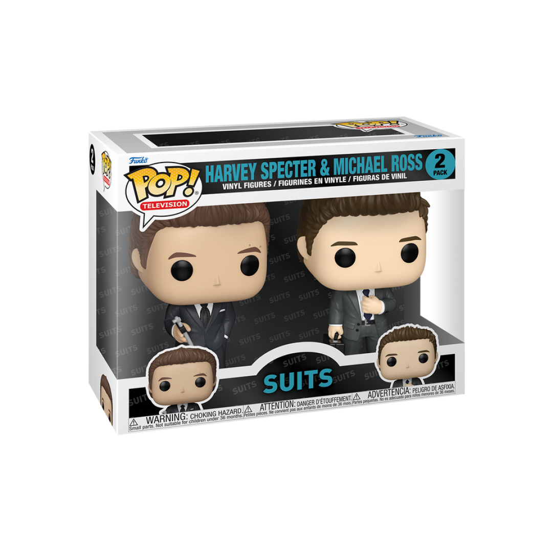 Funko Pop! 2-Pack Suits - Harvey Specter & Michael Ross