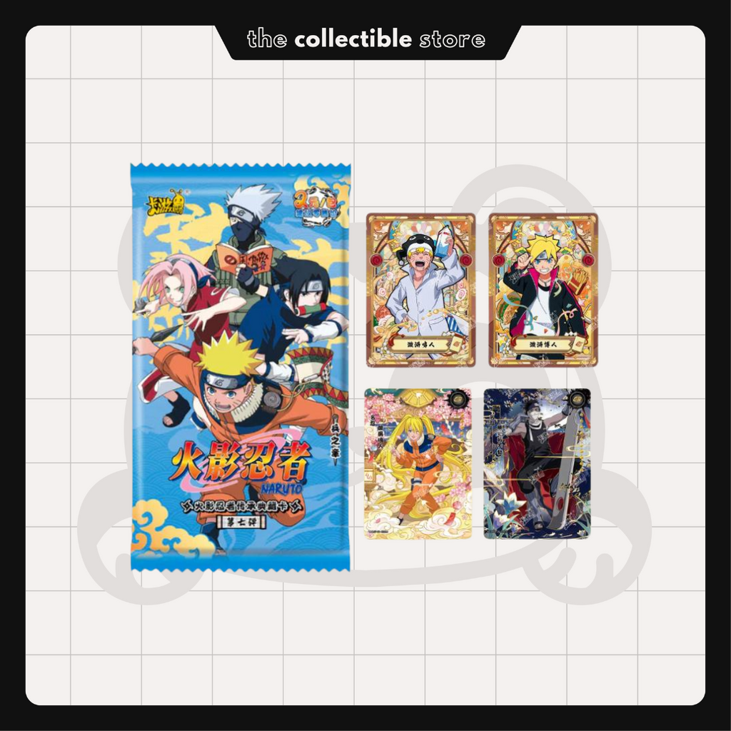Naruto - T2W7 Collectible Cards (CN) - Kayou [Officially Licensed Trading Cards]