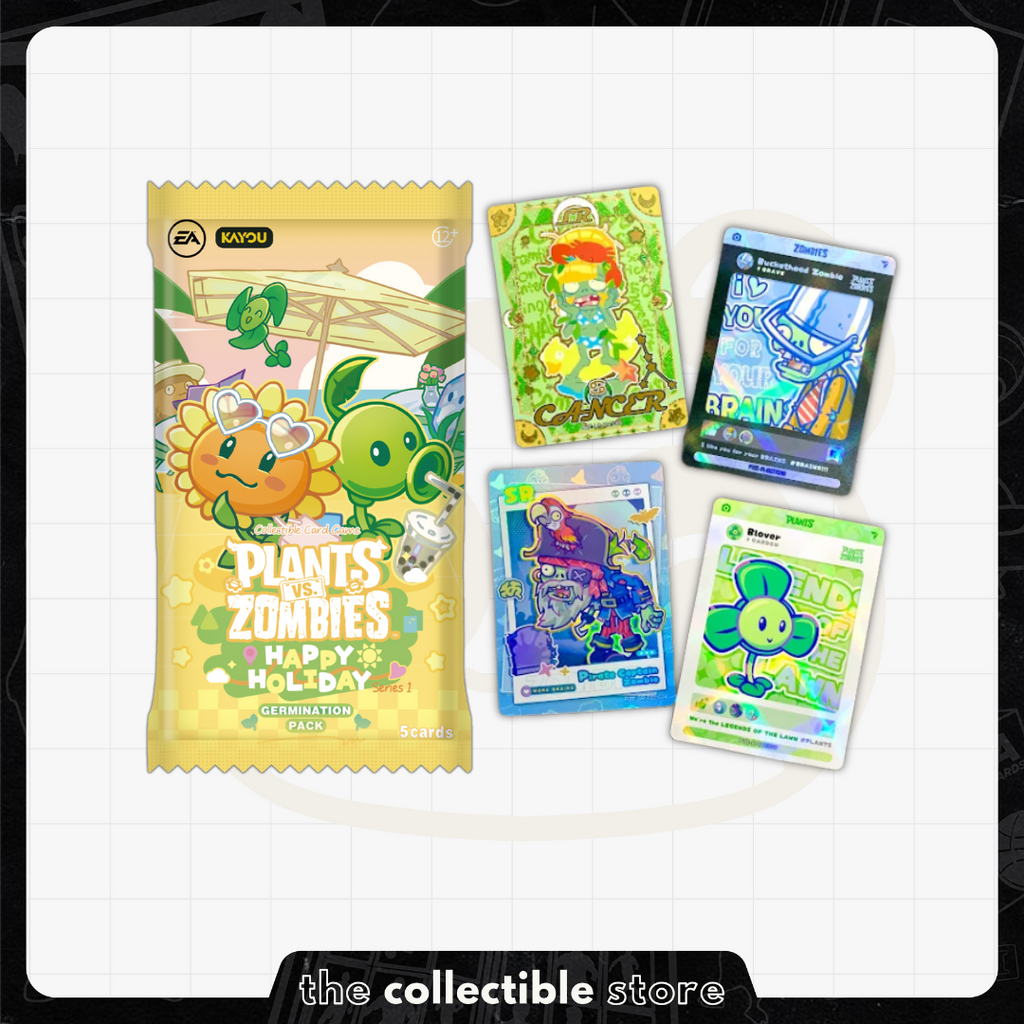 Plants Vs. Zombies - Happy Holiday Germination Series 1 EN 9 Packs