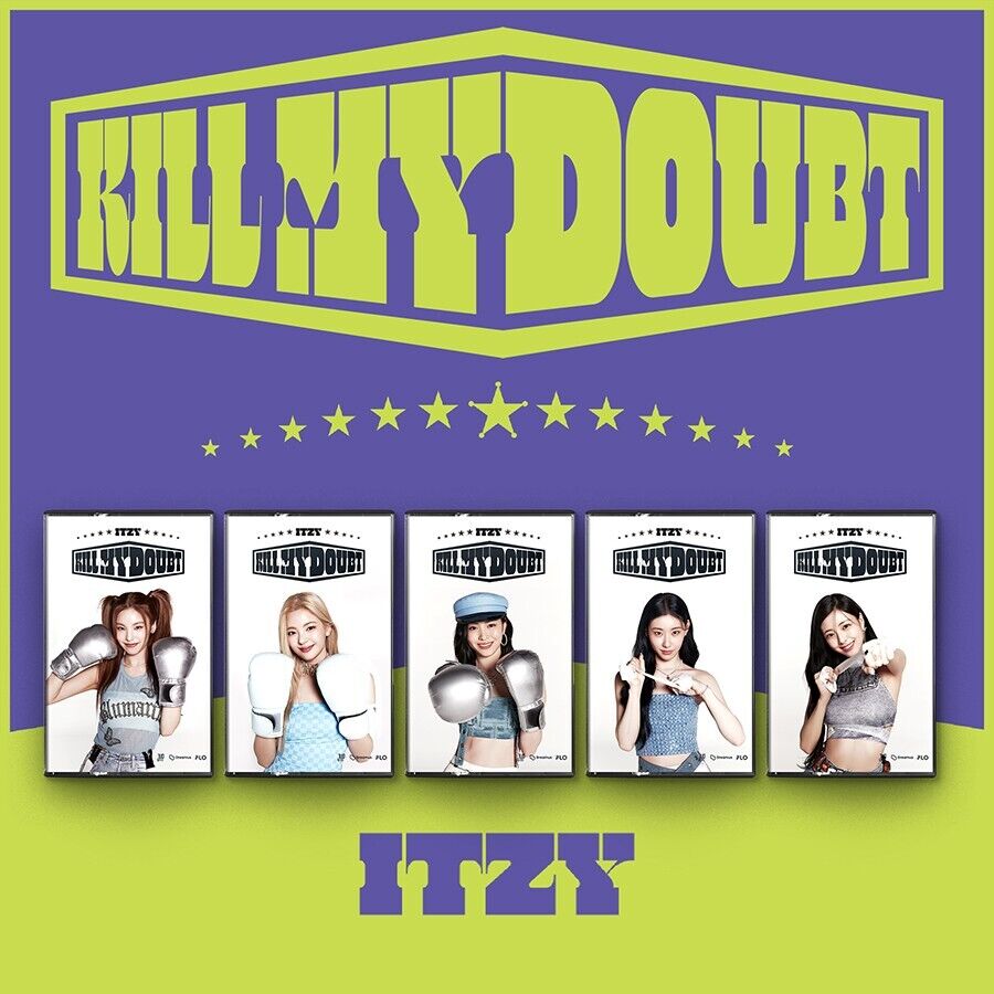 Itzy - Kill My Doubt (Cassette Version) - Set of 5