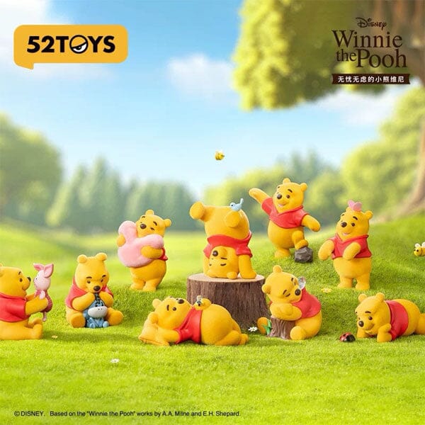 Disney - Winnie the Pooh Carefree Series Blind Box Figures (Single)